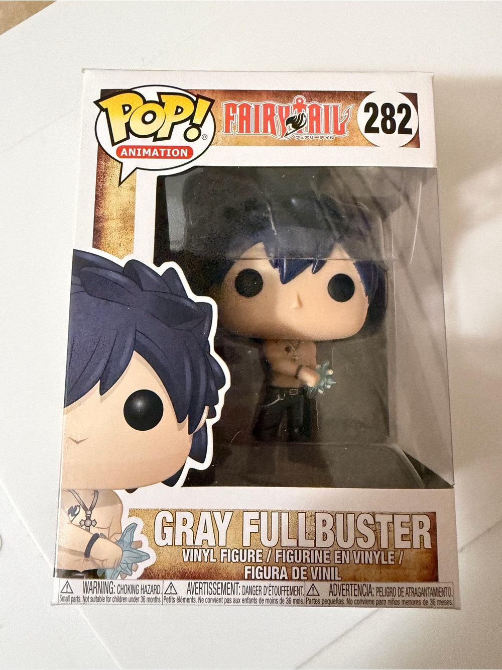 Funko Pop! Gray Fullbuster – Blue Hair, Black Outfit